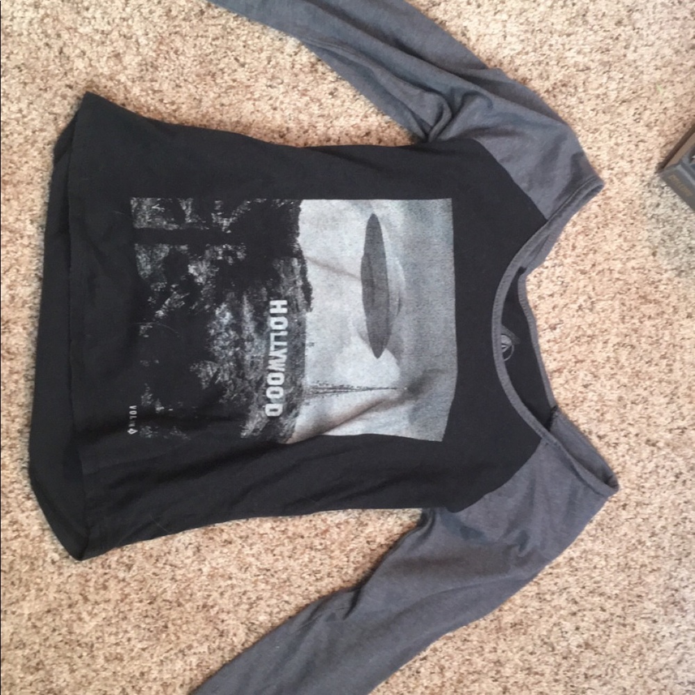 “Hollywood” Baseball Tee